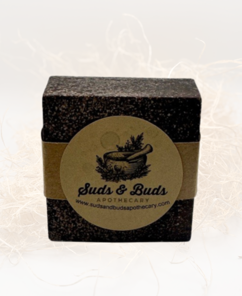 Lavender Dreams Natural Soap bar – calming lavender essential oil spa bar with organic coconut oil & sea salt for relaxation and self-care