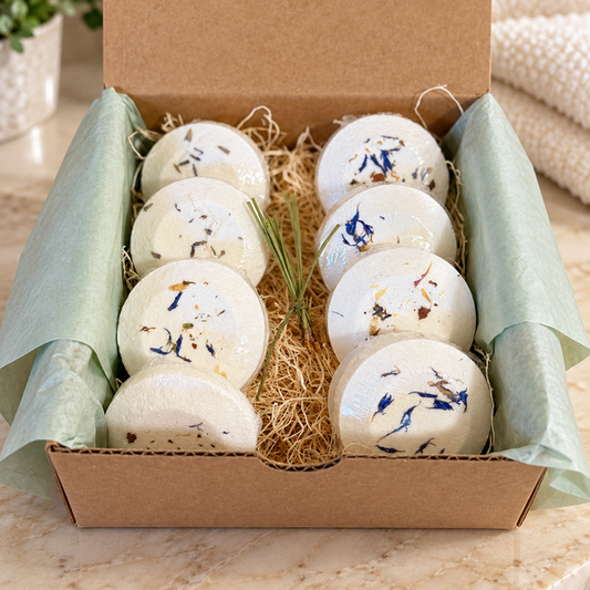 8 Shower Steamers Gift Set – Four Essential Oil Blends